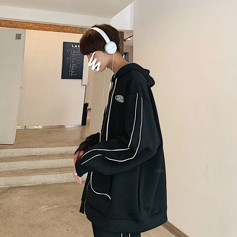 Спортивный костюм для мужчин спортивный осень 2020 мужские Модные брюки комплект