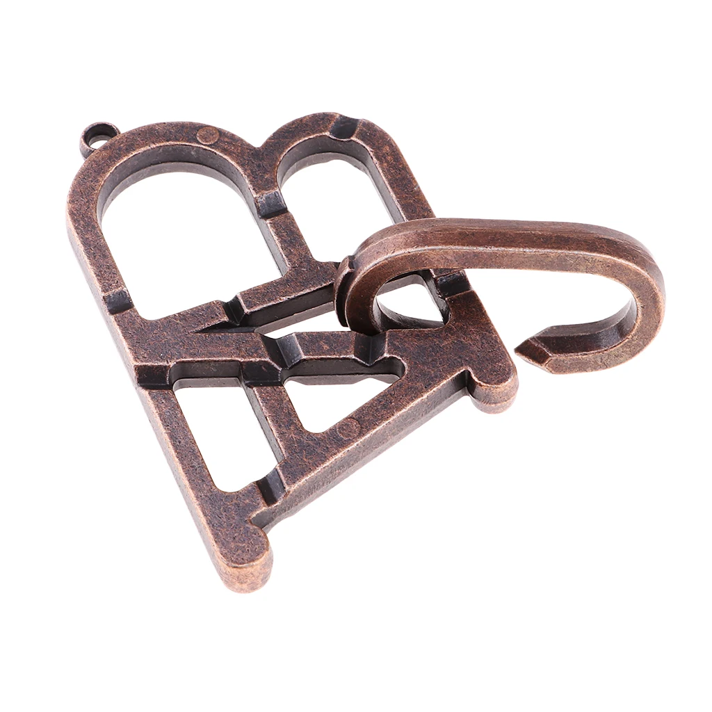 Классическая Металлическая разблокированная игра кольцо IQ головоломка для