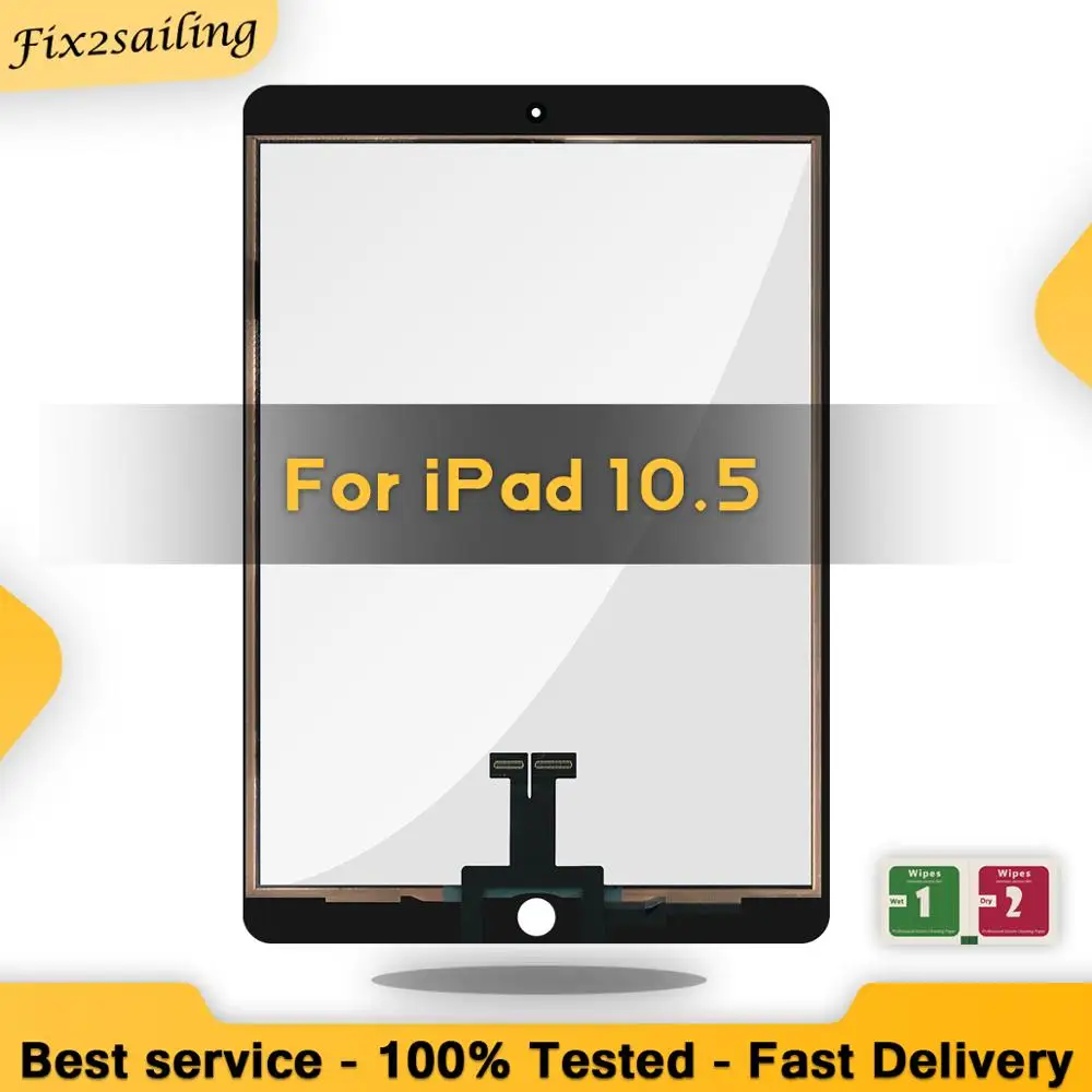 Новый сенсорный экран для iPad Pro 10 5 A1701 A1709 LCD Внешняя Передняя стеклянная панель