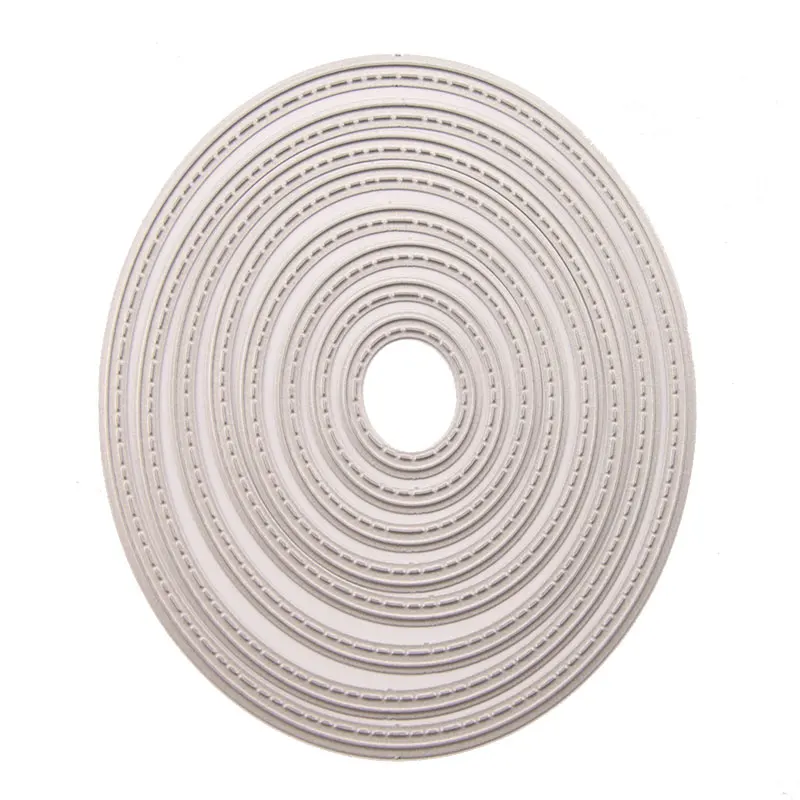 Овальная рамка 2020 металлические трафареты для штампов скрапбукинга украшение