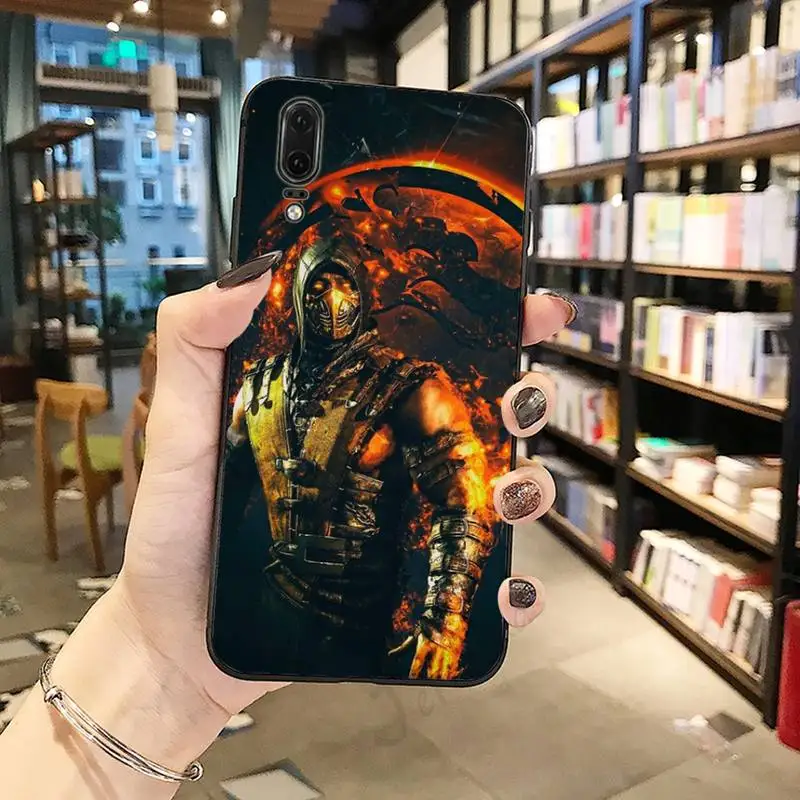 

game Scorpion Mortal Kombat Phone Case For Huawei honor Mate P 10 20 30 40 Pro 10i 9 10 20 8 x Lite