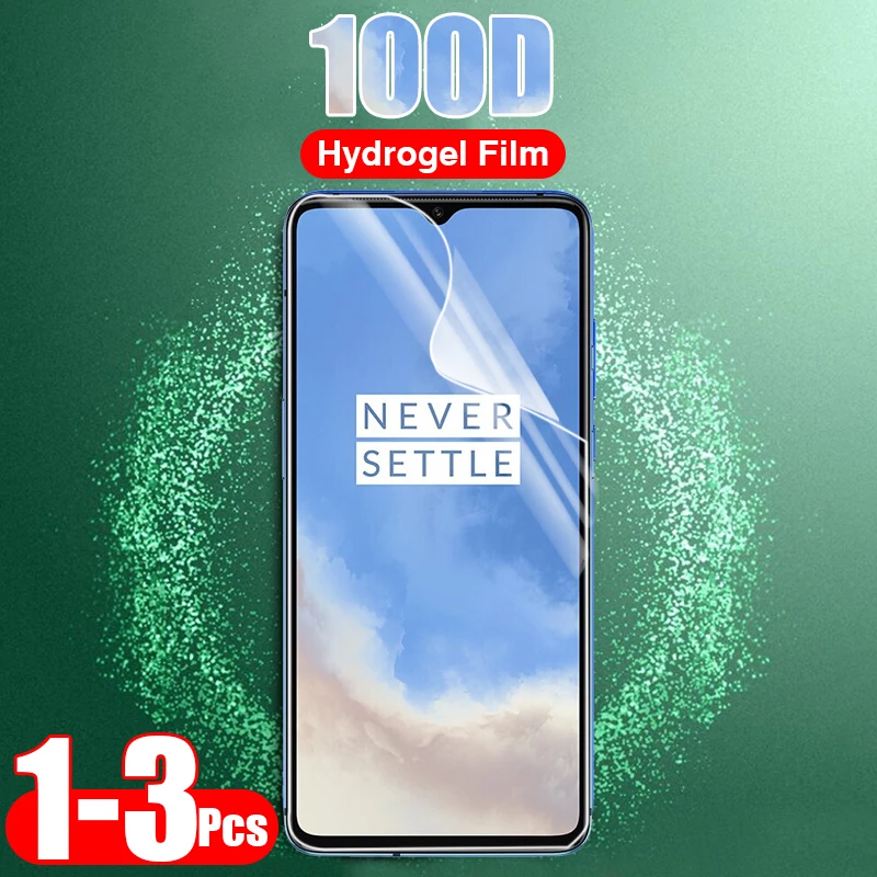 Гидрогелевая пленка с изогнутыми краями 100D для Oneplus 7 Pro 5 6T 6 5T защитная 7T не