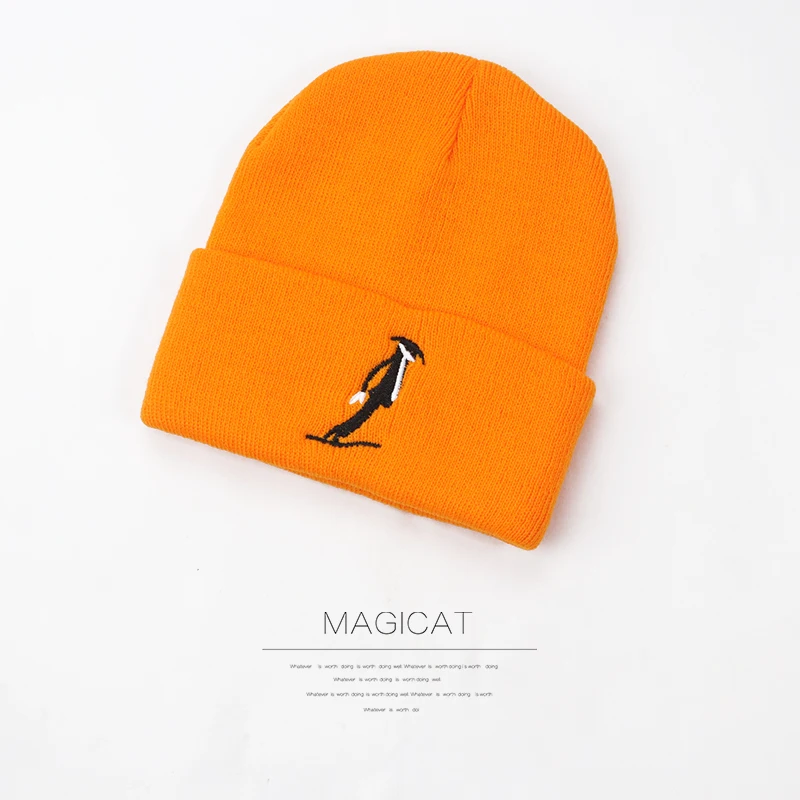 

Sombrero de punto Unisex para hombre y mujer, gorro de punto para hombre y mujer, gorros de esqu slidos y clidos para nio y