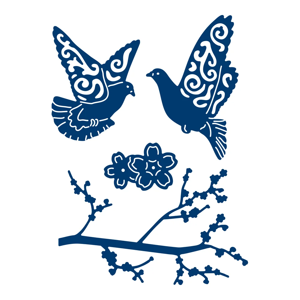 

Branches Metal Cutting Die Scrapbook Embossed Paper Card Album Craft Template Cut Die Stencils New for 2021 Arrive