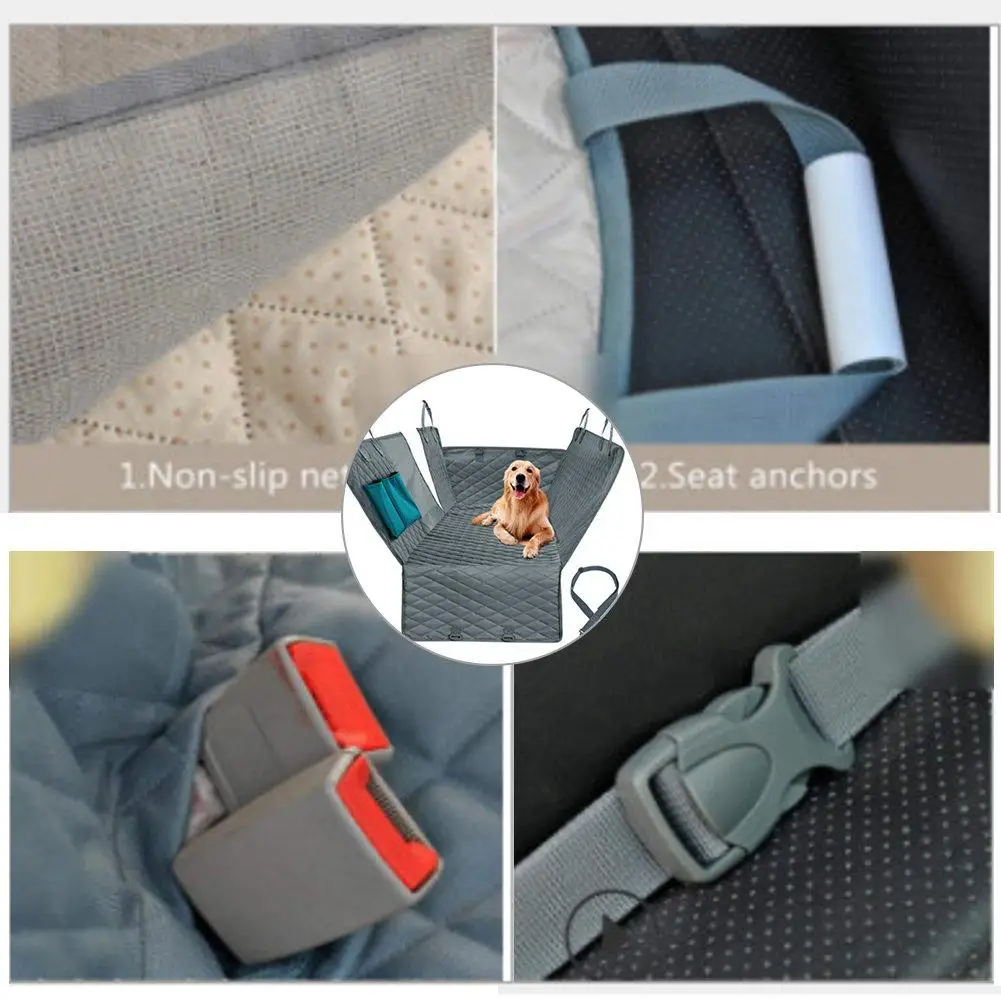 

Dog Car Seat Cover for Car Rear Back Seat Waterproof Pet Dog Travel Mat Pet Cat Dog Carrier Dog Car Hammock Cushion Protector