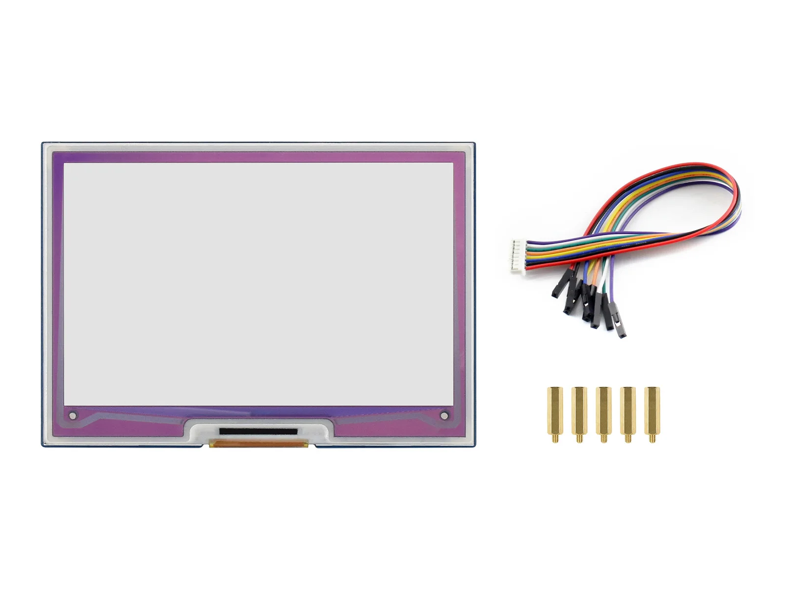 Цветная электронная бумага Waveshare 4 01 дюйма E-Ink для Raspberry Pi 640 × 400 пикселей ACeP 7