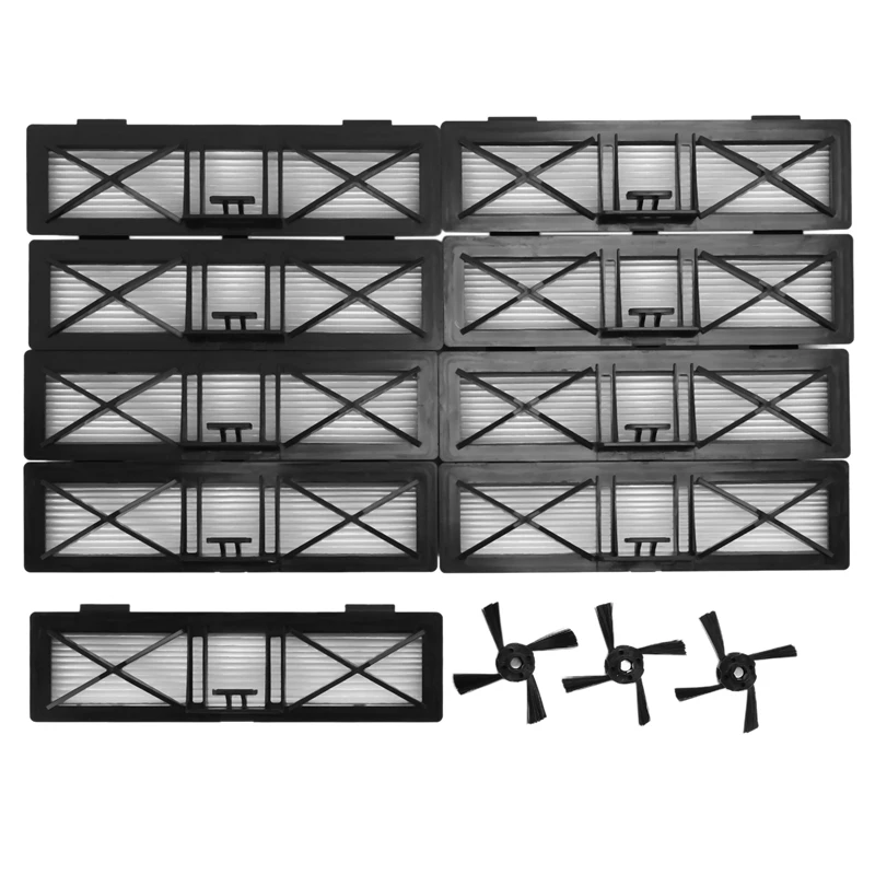 

Top Deals 9X Hepa Filter 3X Side Brush for Neato Botvac D3 D4 D5 D6 D7 D70 D75 D80 D85 Connected Botvac 75E 80 85 Brushes Filter