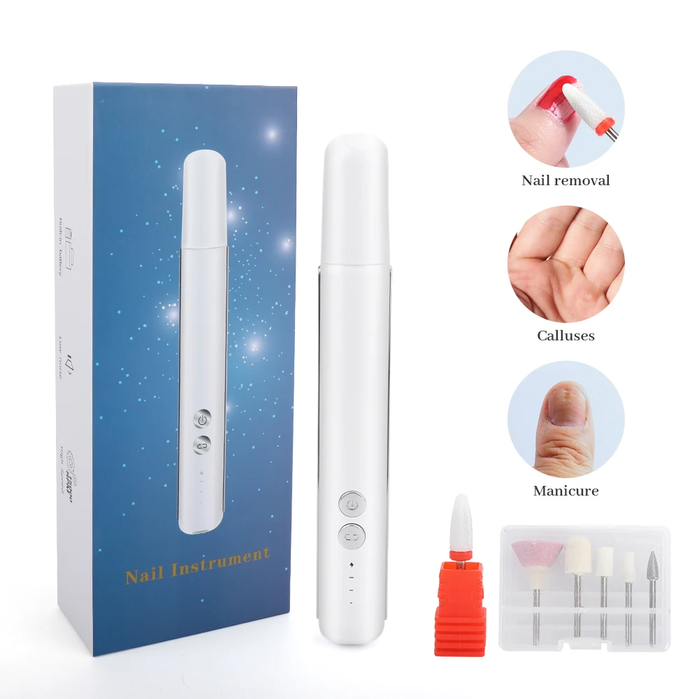 

ELectric Nail Drill Machine 15000 RPM Manicure Machine Set USB Charging Mill Cutter for Manicure Nail File Pedicure Tools