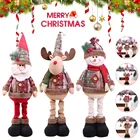 Рождественские украшения для эльфов, куклы, большие плюшевые фигурки, мягкие набивные праздничные украшения, рождественские украшения, подарки M09