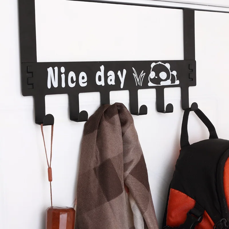 

Hook Clothes Rack Punch Free Door Back Seamless Wall Hook for Coat and Hat