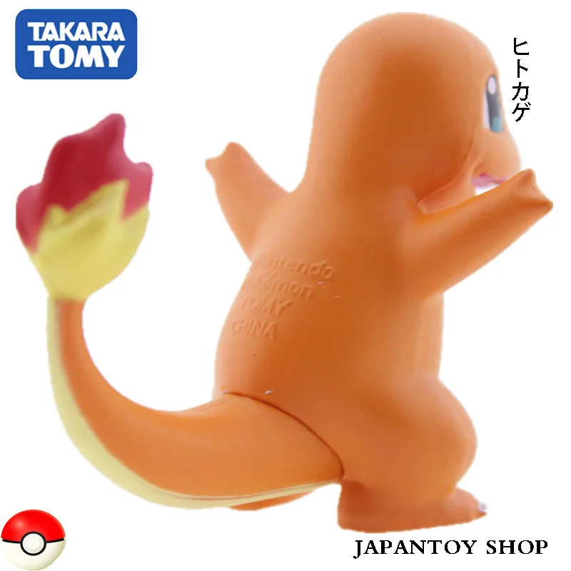 Takara Tomy Tomica Moncolle игровых ЕХ-Emc16 чармандер Аниме рис литые игрушки Миниатюрная