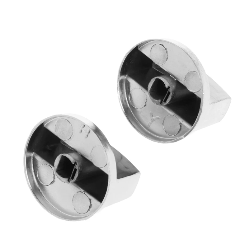

2Pcs Switch Gas Stove Parts Metal Knob Cooker Oven Kitchen Control Universal New U1JE