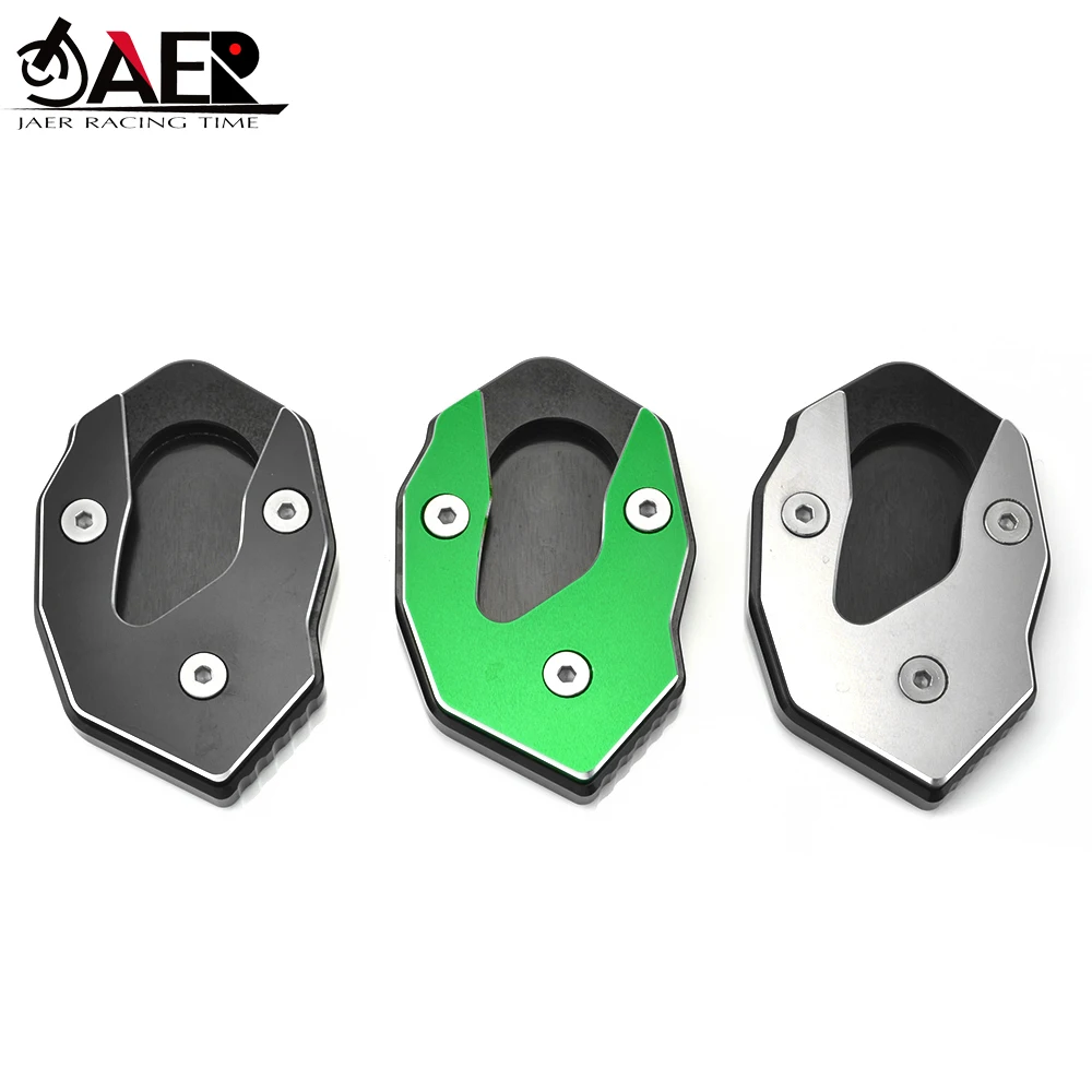 JAER Moto rcycle CNC Kickstand подножка боковая подставка удлинитель опорная пластина для