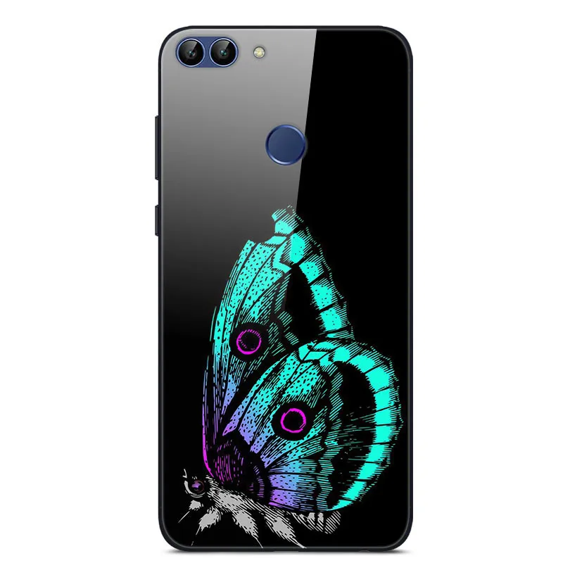 49 Для huawei P Smart Enjoy 7S чехол из закаленного стекла с изображением планеты космос, стеклянный чехол-накладка для huawei P Smart Coque Shell PSmart - Цвет: 49