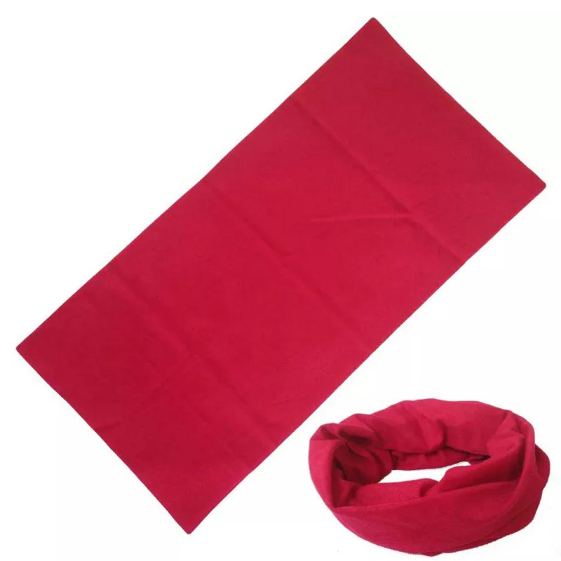 

Cross Border Hot Selling Solid Color Sun-resistant Bandana Outdoor Cycling Fishing Mask Magic Headscarf Multi-functional Dustpro