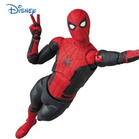15cm disney spider man mafex no 113 heroes expedition spider man upgraded suit action doll childrens birthday anime gift