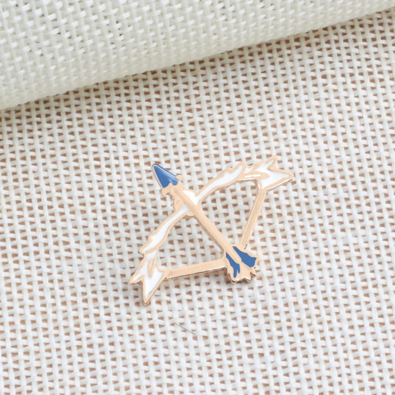 Брошь в виде мультяшных милых радужных облаков горшечных растениях брошка