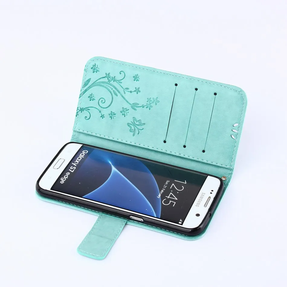 Кожаный чехол книжка для Samsung Galaxy A71 A8 2018 A3 A5 2016 J3 J5 2017 S9 S8 Plus S6 S7 Edge D04Z|case for samsung