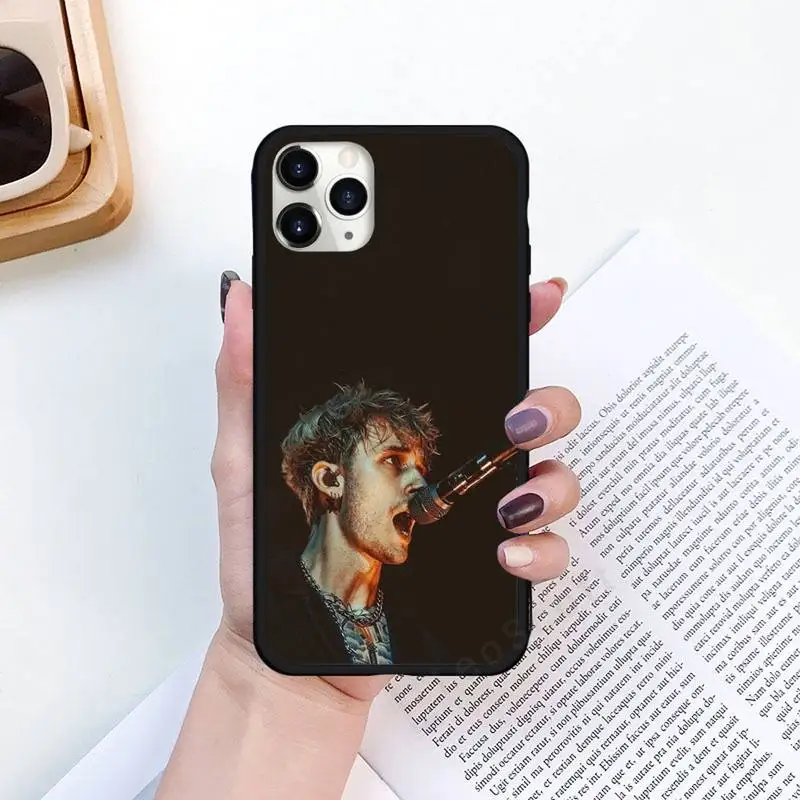 

Machine Gun kelly famous singer Phone Case for iPhone 11 12 pro XS MAX 8 7 6 6S Plus X 5S SE 2020 XR Luxury brand shell