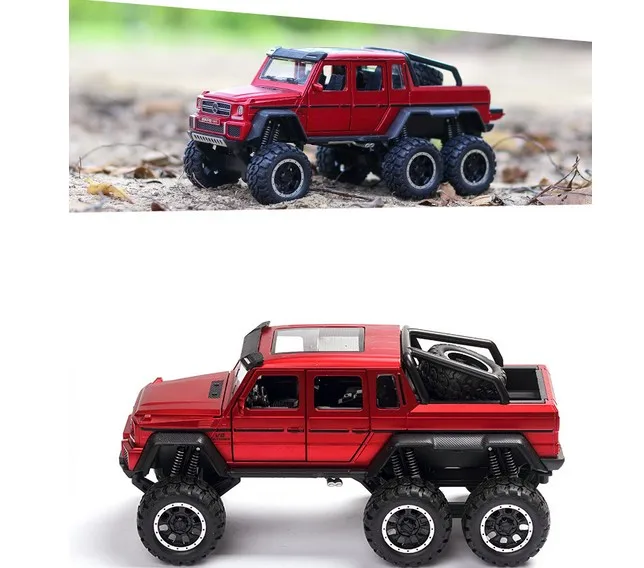 Модель автомобиля G63 G65 6x6 из сплава 1/32 для подарочных игрушек | Игрушки и хобби
