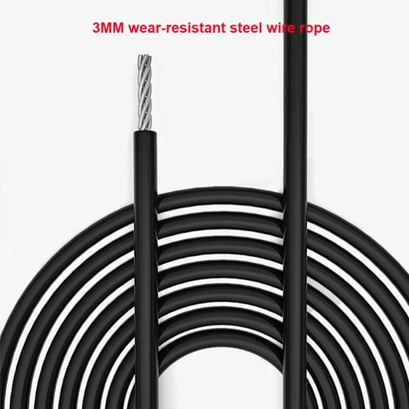 

Self-locking Jump Rope 3mm Steel Wire Skipping Rope Professional Boxing Training Equipment Racing Fitness Gym Exerciser