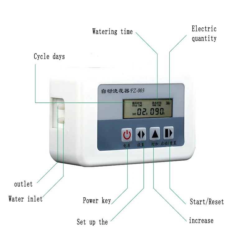 

Solar Energy Automatic Watering Device Intelligent Watering Pump Timer Irrigation System Garden Dripper Drip Potted Sprinkling