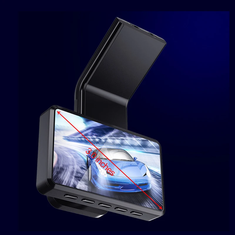 Видеорегистратор UNCOM 3 дюймовый мини видеорегистратор с ночным видением HD