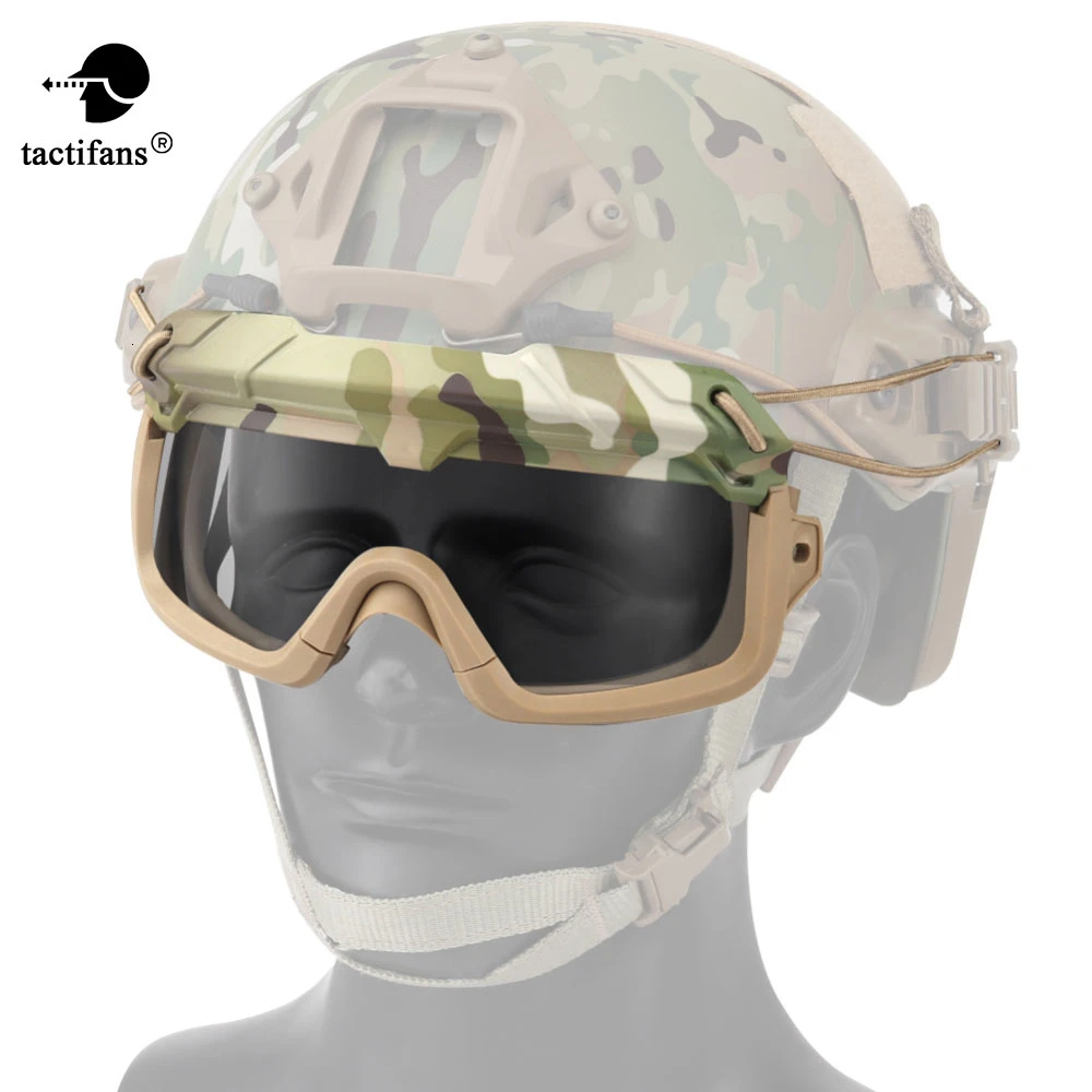 Многомерные раздельные тренировочные очки безопасные прозрачные для стрельбы