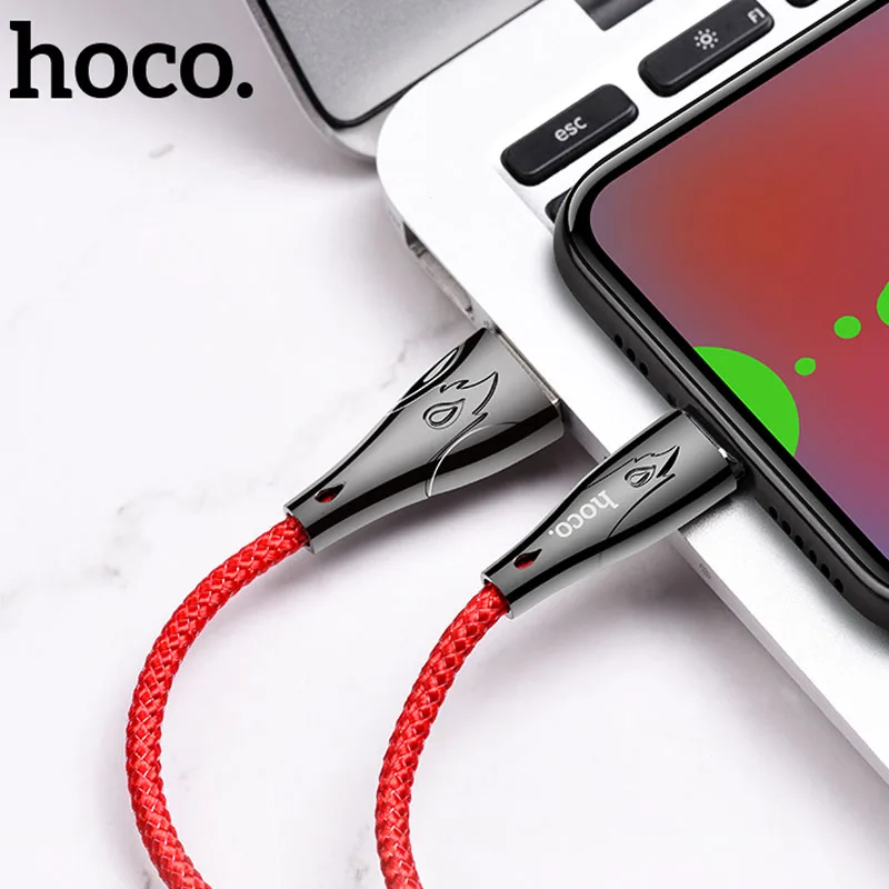 Магнитный USB-кабель HOCO для iPhone 12 11 Xs Max Xr 8 7 кабель быстрой зарядки Тип C зарядное