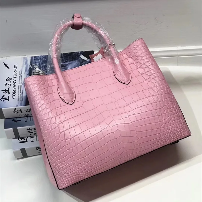 Подлинная крокодиловая кожа живота леди Зеленый рабочий кошелек из натуральной