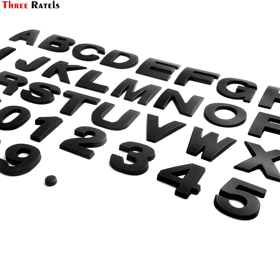 25 мм 3D Стайлинг автомобиля Металл серебристый/черный DIY дуга буквы хромированный