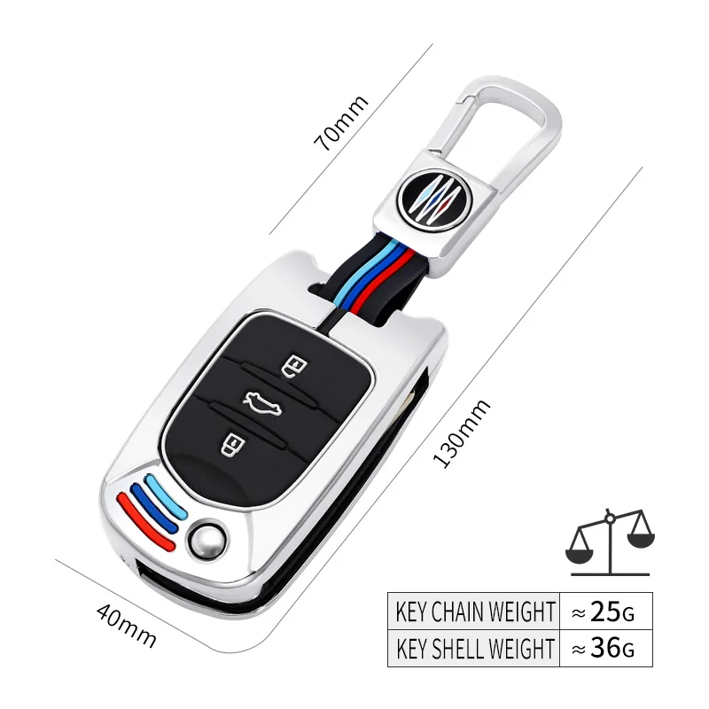 Корпус для автомобильного ключа с дистанционным управлением из цинкового сплава