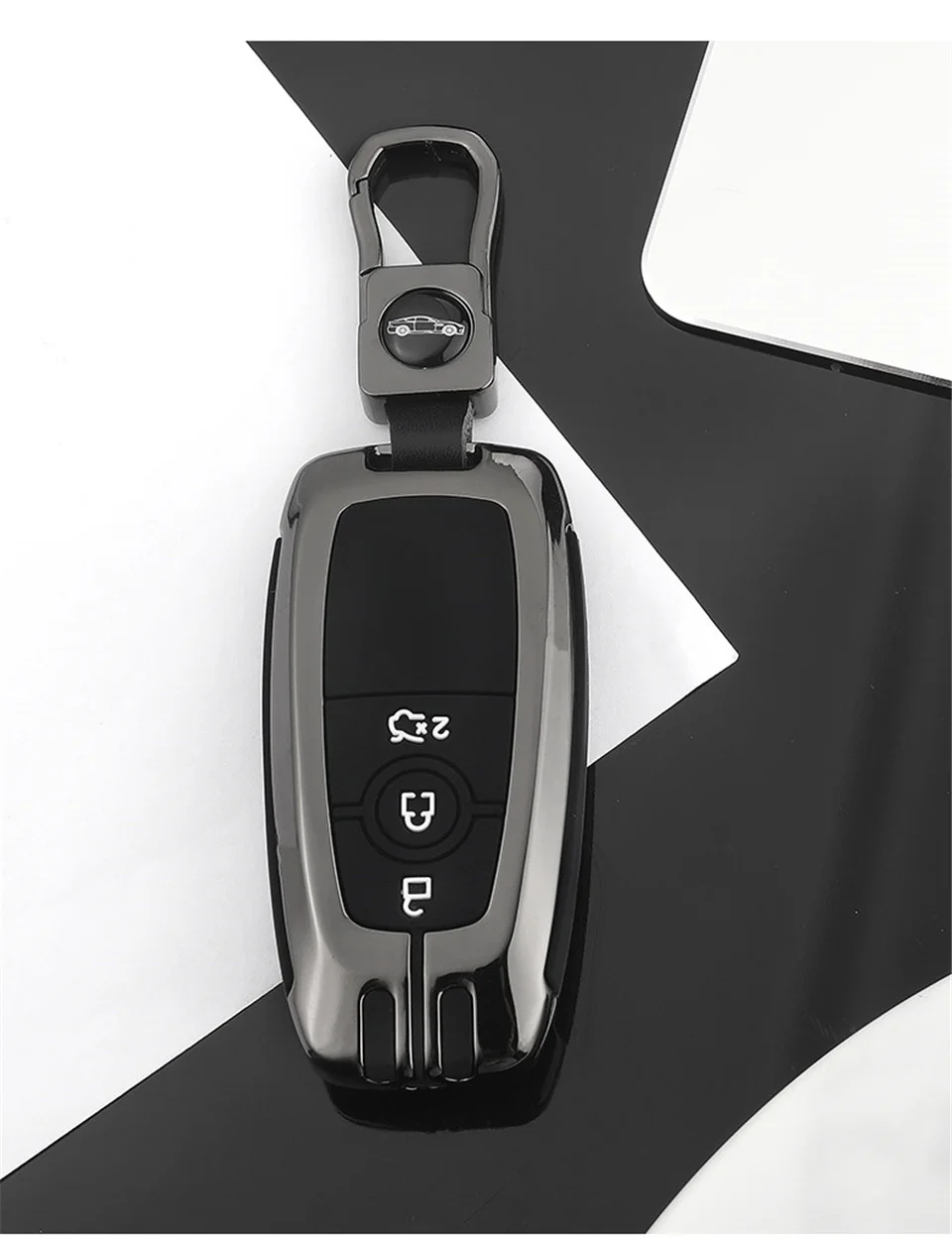 Copertura della cassa chiave dell'automobile per Ford Fusion Mustang Explorer F150 F250 F350 2017 2018 EcoSport Edge S-MAX Ranger Lincoln Mondeo fiesta - H820653cd198f4ba290795dcf7fae0382n