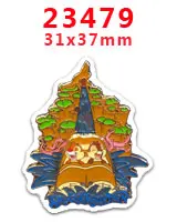 30 шт мультфильм персонаж плоское украшение из смолы PR 19205 - Цвет: 23479