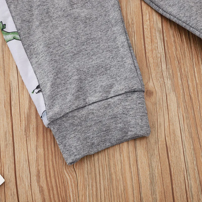 Зимние Детские комплекты 2020 года Повседневная футболка с длинным рукавом и