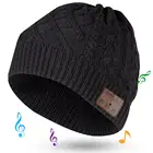 Теплая шапка бини со встроенными беспроводными наушниками Bluetooth совместимая с режимом громкой связи музыкальные подарки для мужчин женщин мужчин на день рождения Рождество