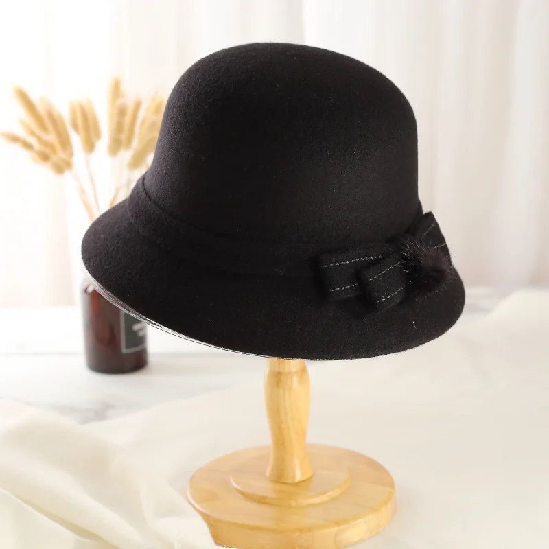 

Winter Elder 2021 New Woman Warm Hat Grandmother Woolen Knitted Cap Middle Age Lady Fashion Wool Cap Mother Hat