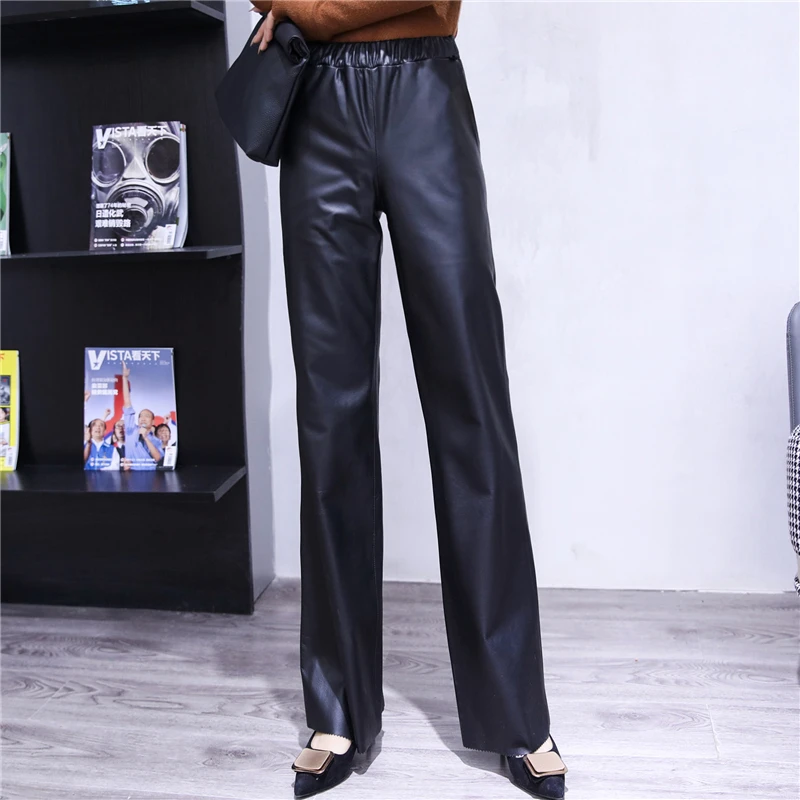 Рисунок 4 - Кожаные брюки, женские удлиненные