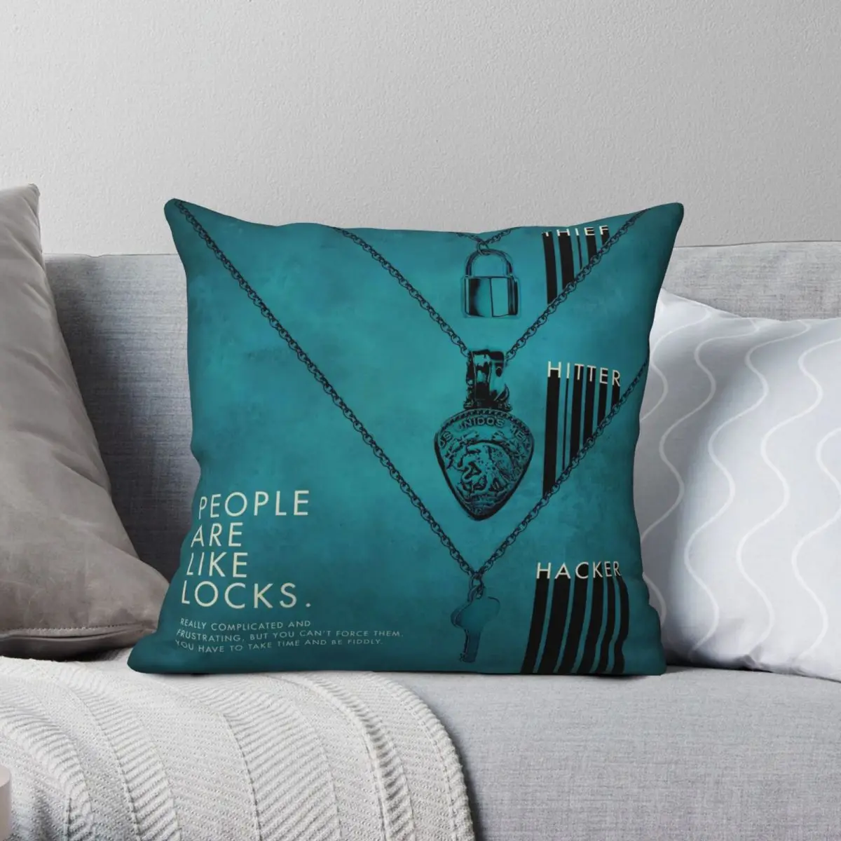

Lock Pick Key Leverage Pillowcase Polyester Linen Velvet Pattern Zip Decor Throw Pillow Case Sofa Seater Cushion Case Wholesale