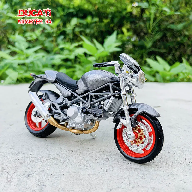 

Maisto 1:18 16 styles Ducati Monster S4 original authorized simulation alloy motorcycle model toy car gift collection