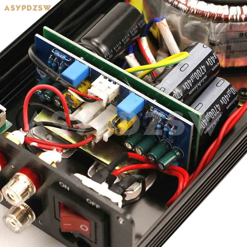 Классический Настольный усилитель мощности HIFI TDA7294 2 0 40 Вт + Вт|Усилители