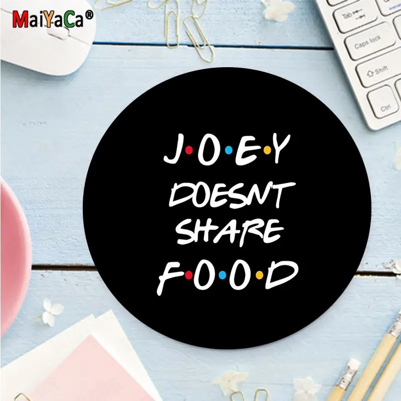 

Maiyaca TV series Friends Quotes Anti-Slip Durable Silicone Computermats Anti-Slip Laptop PC Mice Pad Mat gaming Mousepad