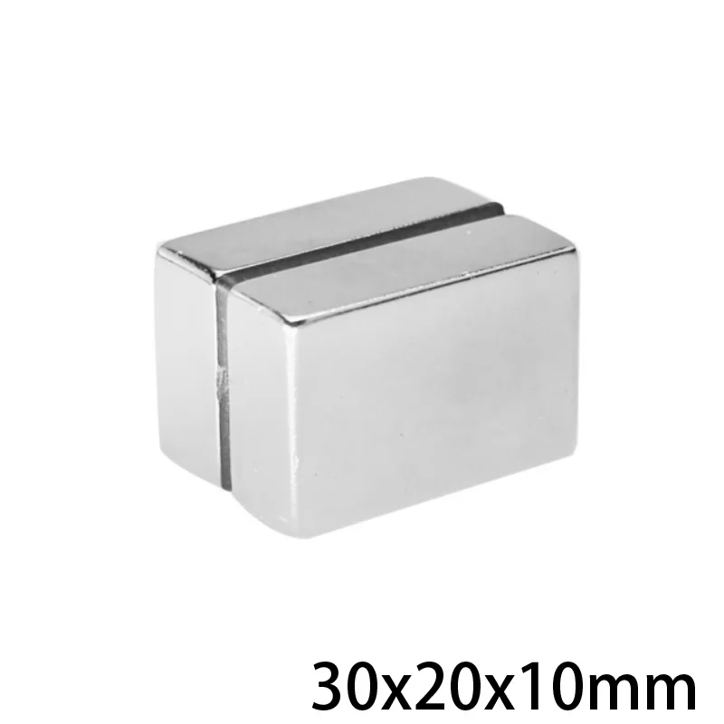 1/2/3/5/10 шт 30x20x10 Сильный квадрат Неодимовый Магнит 30*20*10 мощный магнит NdFeB мм
