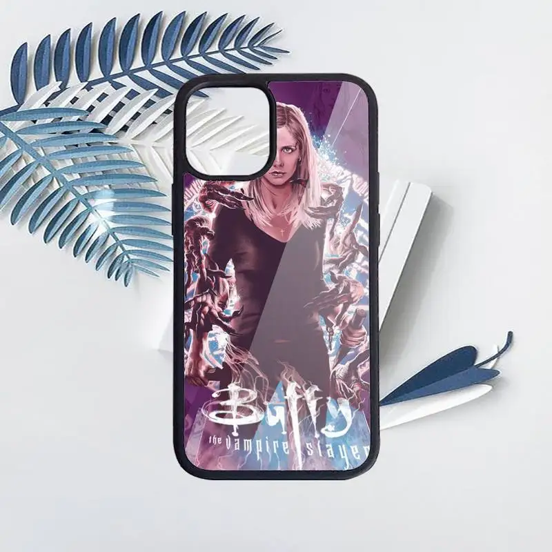 

Buffy The Vampire Slayer Phone Case for iPhone 11 12 pro XS MAX 8 7 6 6S Plus X 5S SE 2020 XR Hard PC
