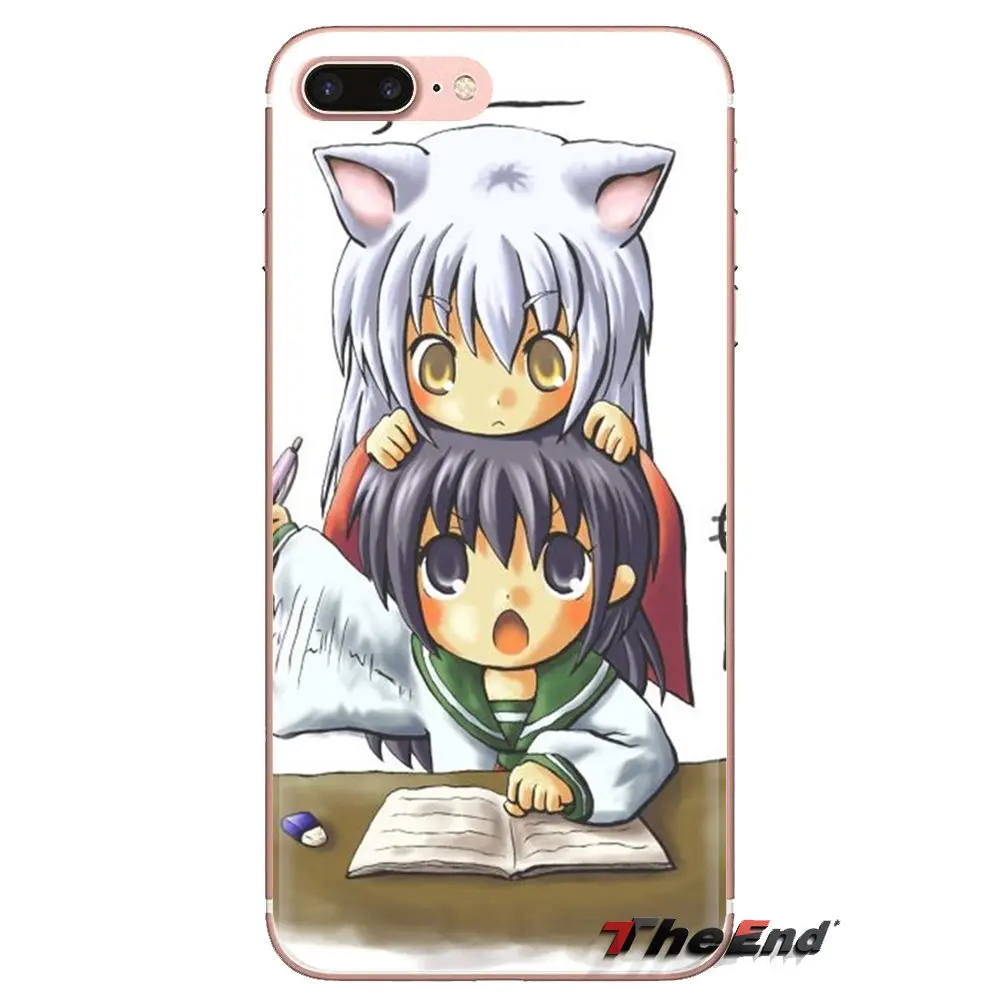 Inuyasha Transparent Soft Cases Covers For Sony Xperia Z Z1 Z2 Z3 Z5 compact M2 M4 M5 C4 E3 T3 XA Huawei Mate 7 8 Y3II |