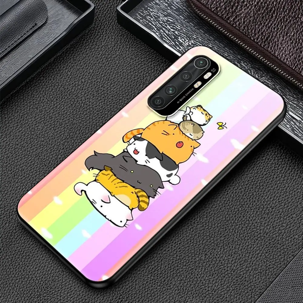 

Cat Cute Cartoon Shockproof Silicone TPU Case for Xiaomi Mi 10S Poco X3 NFC 10 10T Note 10 Pro 9T CC9 CC9E Phone Coque