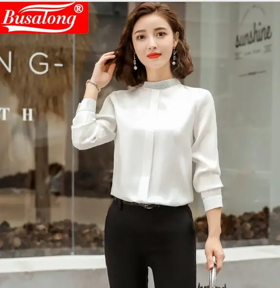 Осень 2019 Женский коричневый костюм комплект из 2 предметов Деловая одежда в стиле