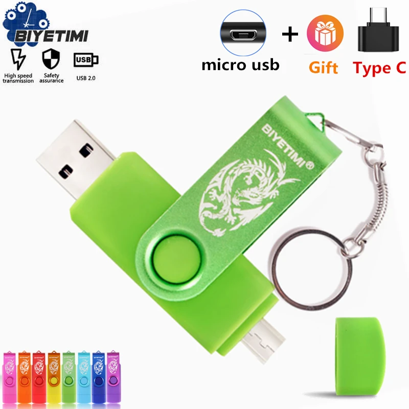 

Biyetimi Multifunctional USB Flash Drive otg 2.0 pendrive 64gb cle usb флэш-накопител stick 32gb 16gb 128G Pen Drive for phone