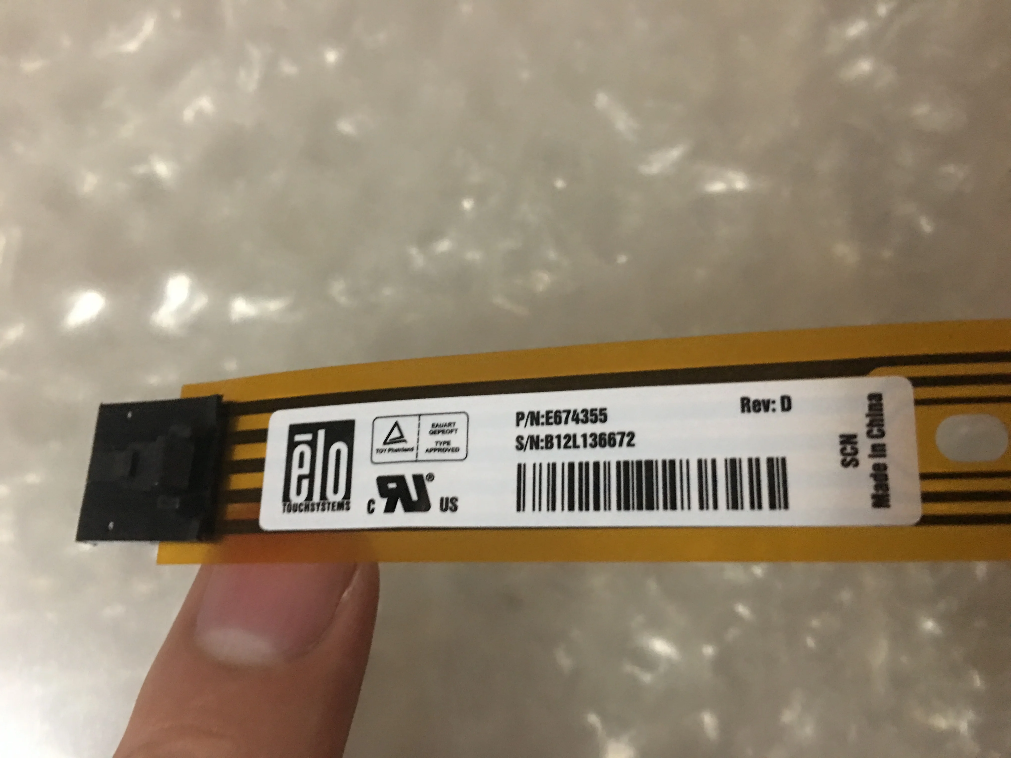 Новый сенсорный экран только Сенсорное и сенсорное стекло E674355|Сенсорный панели|