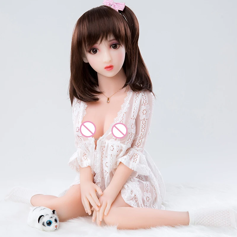 Мини 100 см маленькая девочка полное тело секс Горячая Настоящая киска